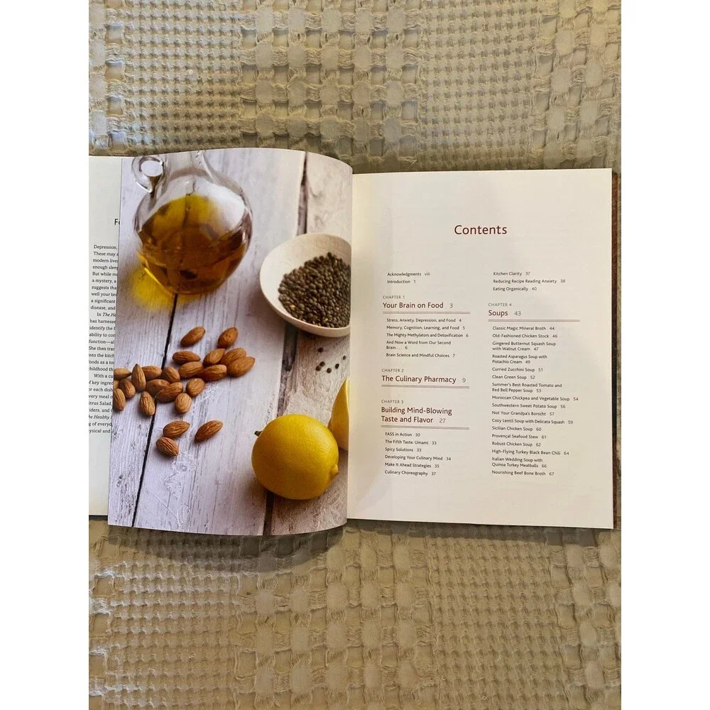 The Healthy Mind Cookbook Enhance Brain, Mood Memory Rebecca‎ Katz Recipe Photos